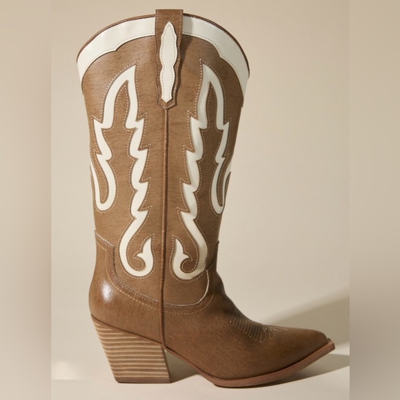 Mi.iM Ida Cutout Western Boot Wide Width - Picture 2 of 4